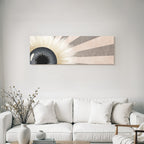 Auge Sonnenstrahlen Enlightenment Illustration