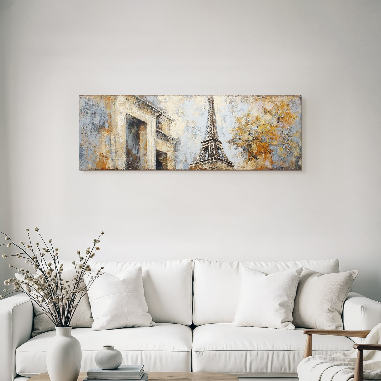 Eiffelturm Paris Kunst Abstrakt Texturiert Malerei