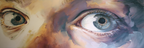 Nahaufnahme Von Augen Mit Detailreichen Texturen Und Farben | Fine Art und Malerei | Kunstgattungen