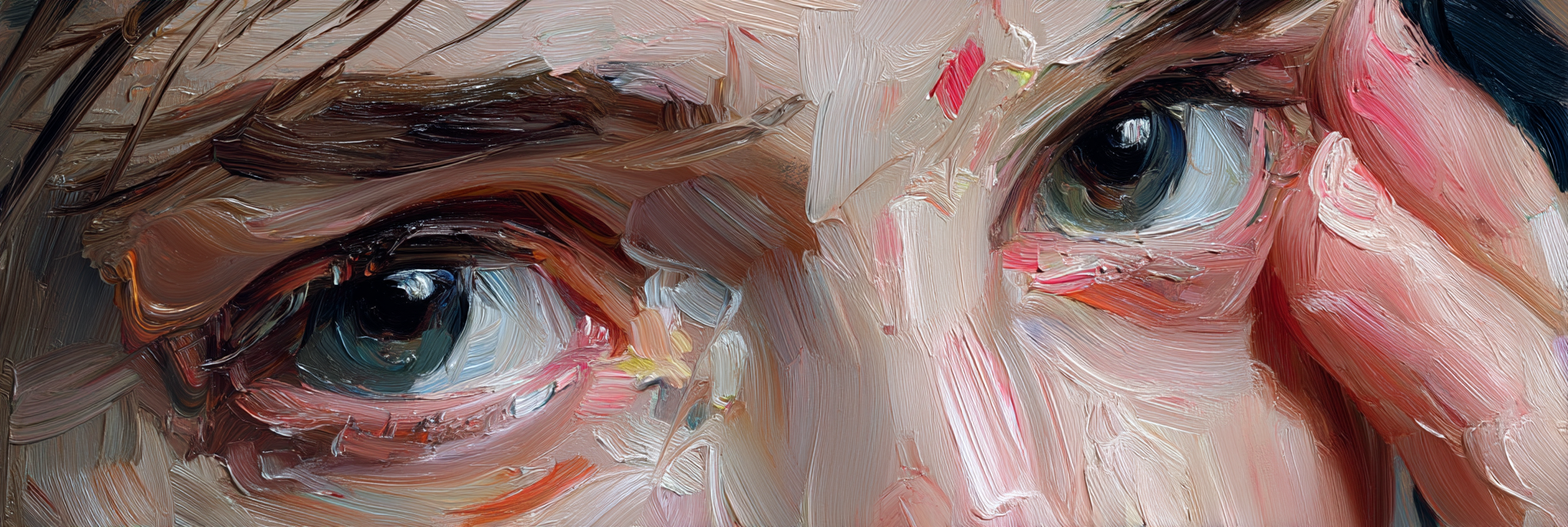 Naheaufnahme Der Augensindund Emotionen | Fine Art und Malerei | Kunstgattungen