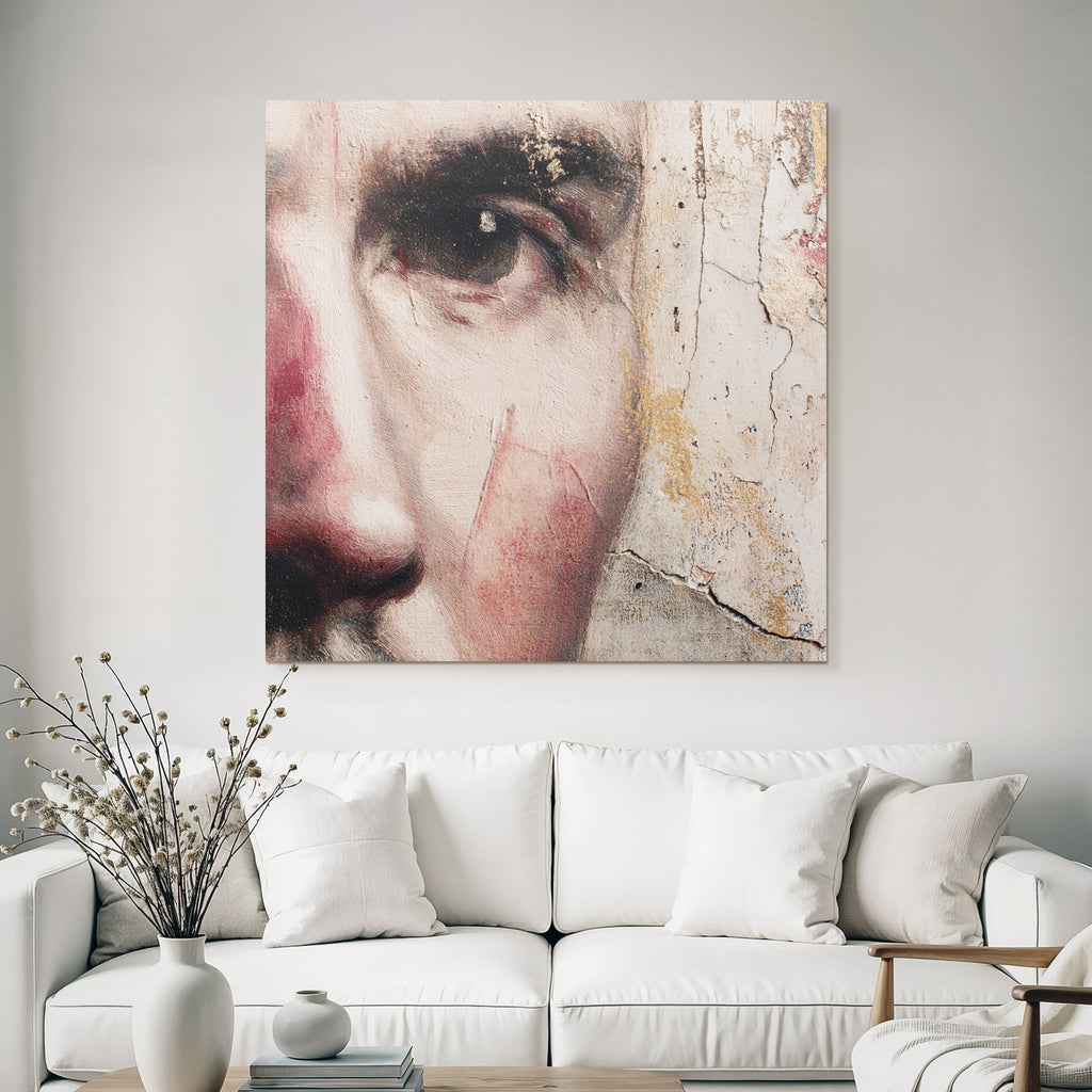 Portrait Detail Augenbereich Und Wangenstueck Mit Textur