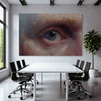 Auge Nahaufnahme Oelmalerei Detail Ausdruck Kunst