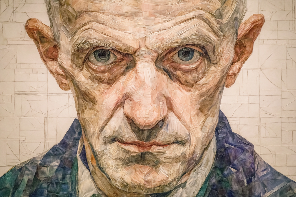 Kunstvoll Malerisches Portrait Einer Person | Fine Art und Malerei | Kunstgattungen