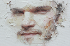 Nahaufnahme Abstractes Gemaelde Menschliches Gesicht Exprssive Qualitaet | Fine Art und Malerei | Kunstgattungen