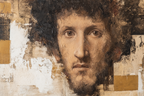 Portraet Eines Menschen Erde Toene Abstrakte Formen | Fine Art und Malerei | Kunstgattungen