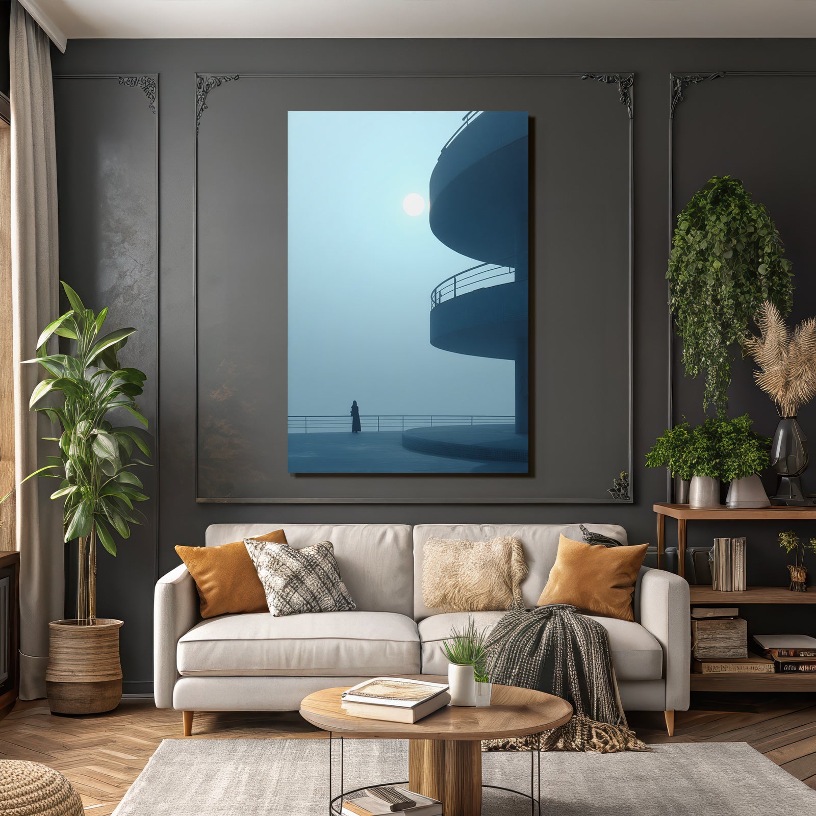 Architektonische Struktur Bei Sonne