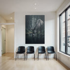 Landscape Reh Trinke Wasser Wald