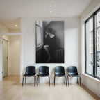 Person Am Fenster