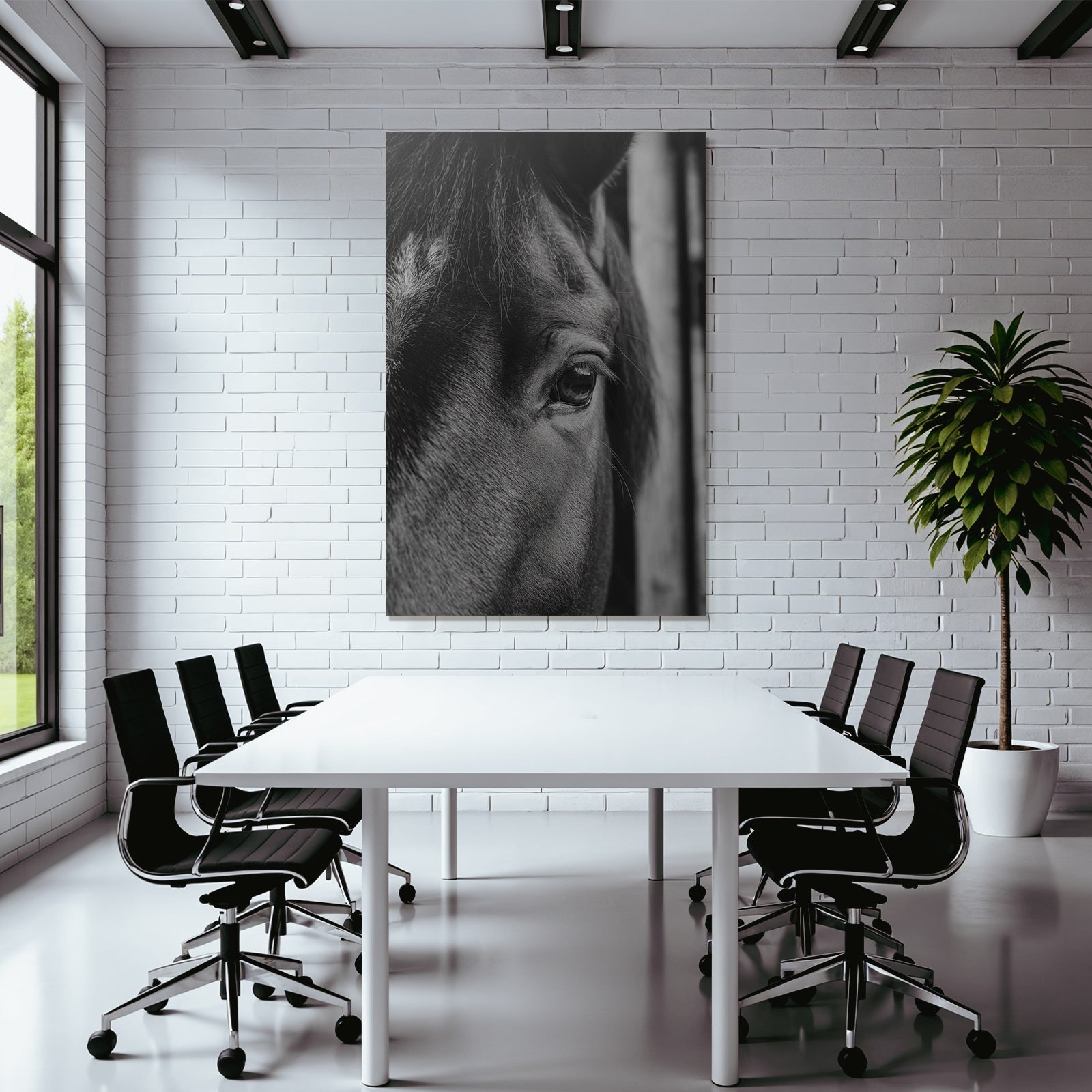 Pferd Auge Dunkel