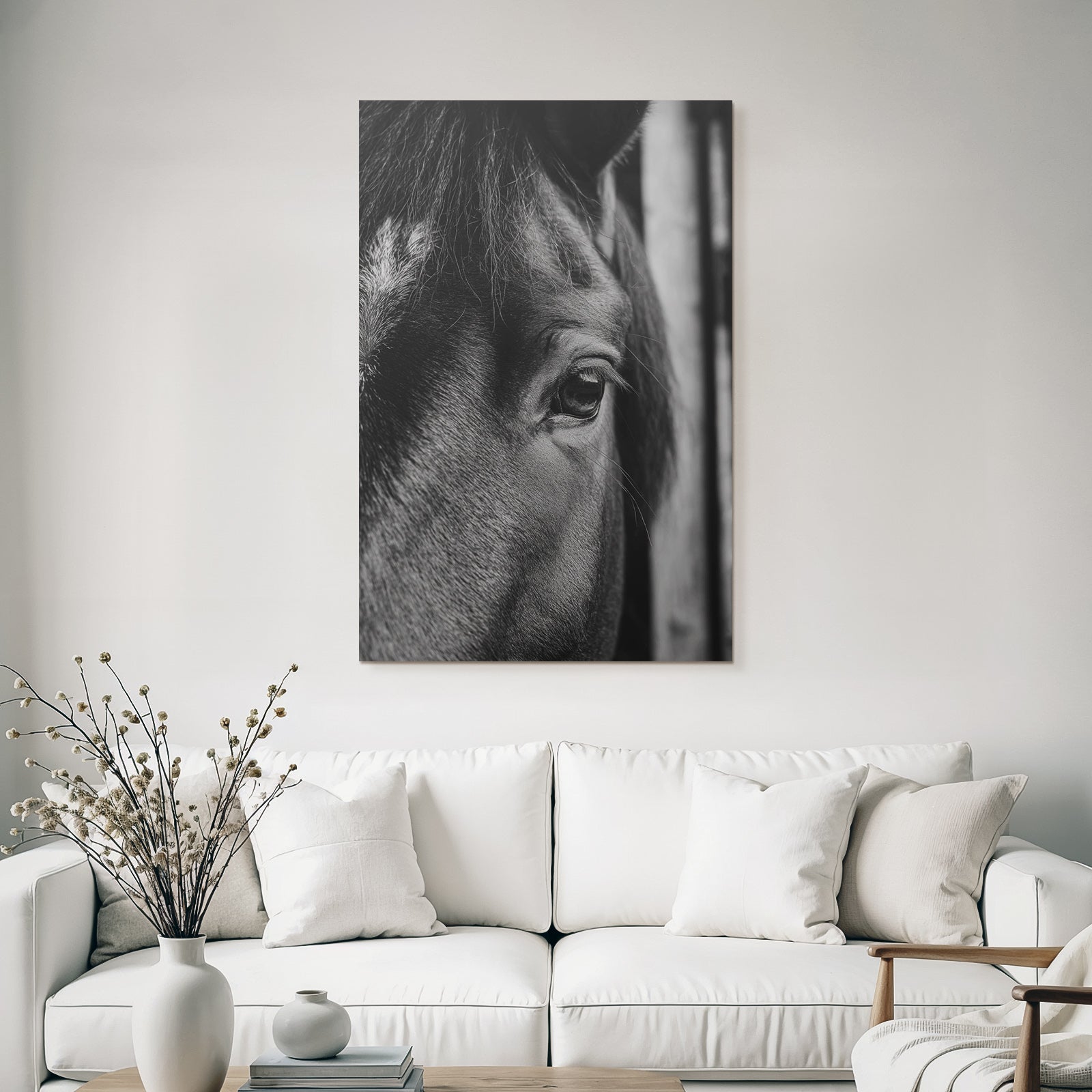 Pferd Auge Dunkel