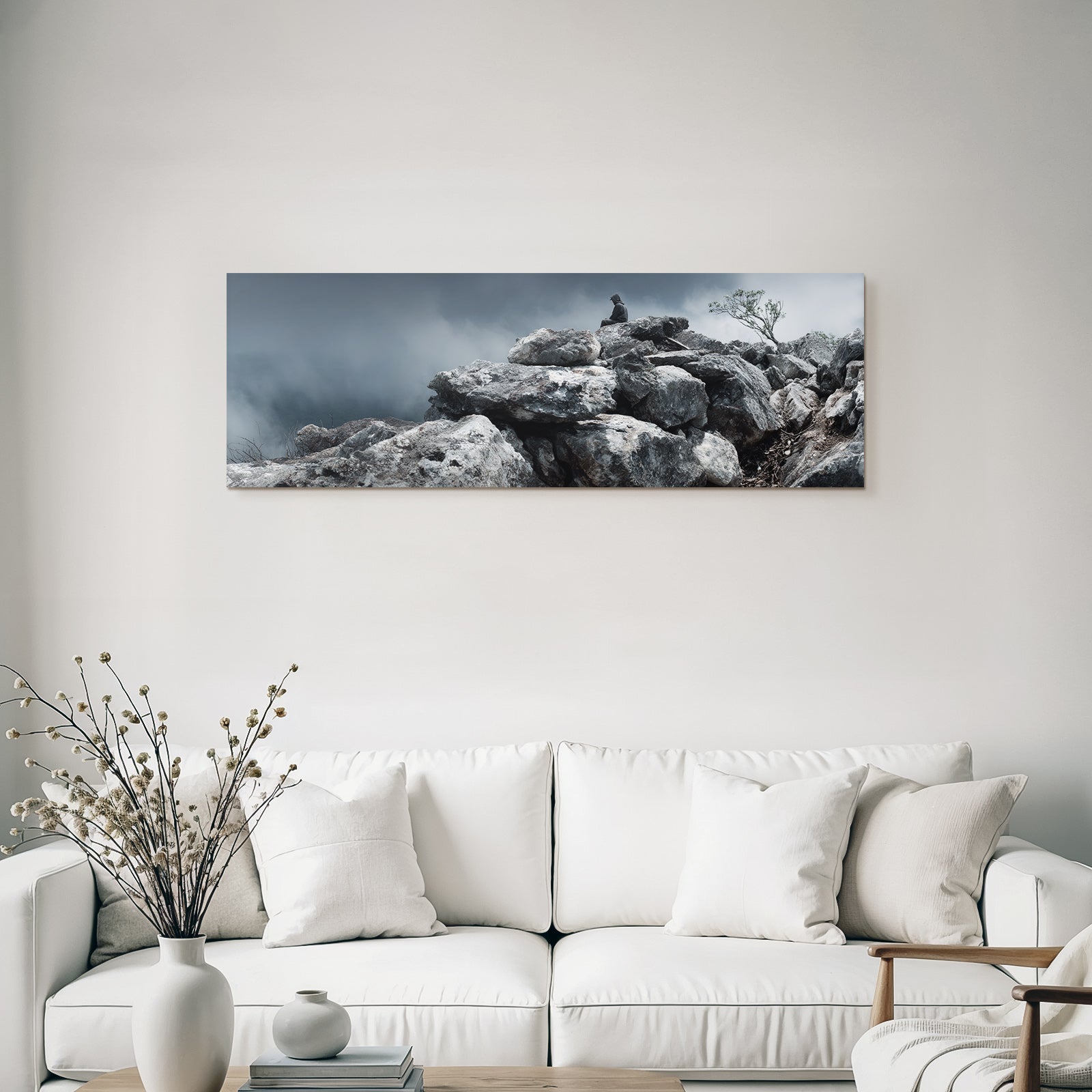 Felslandschaft Einsamer Freundlichkeit