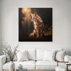 Coyote Wald Sanft Licht