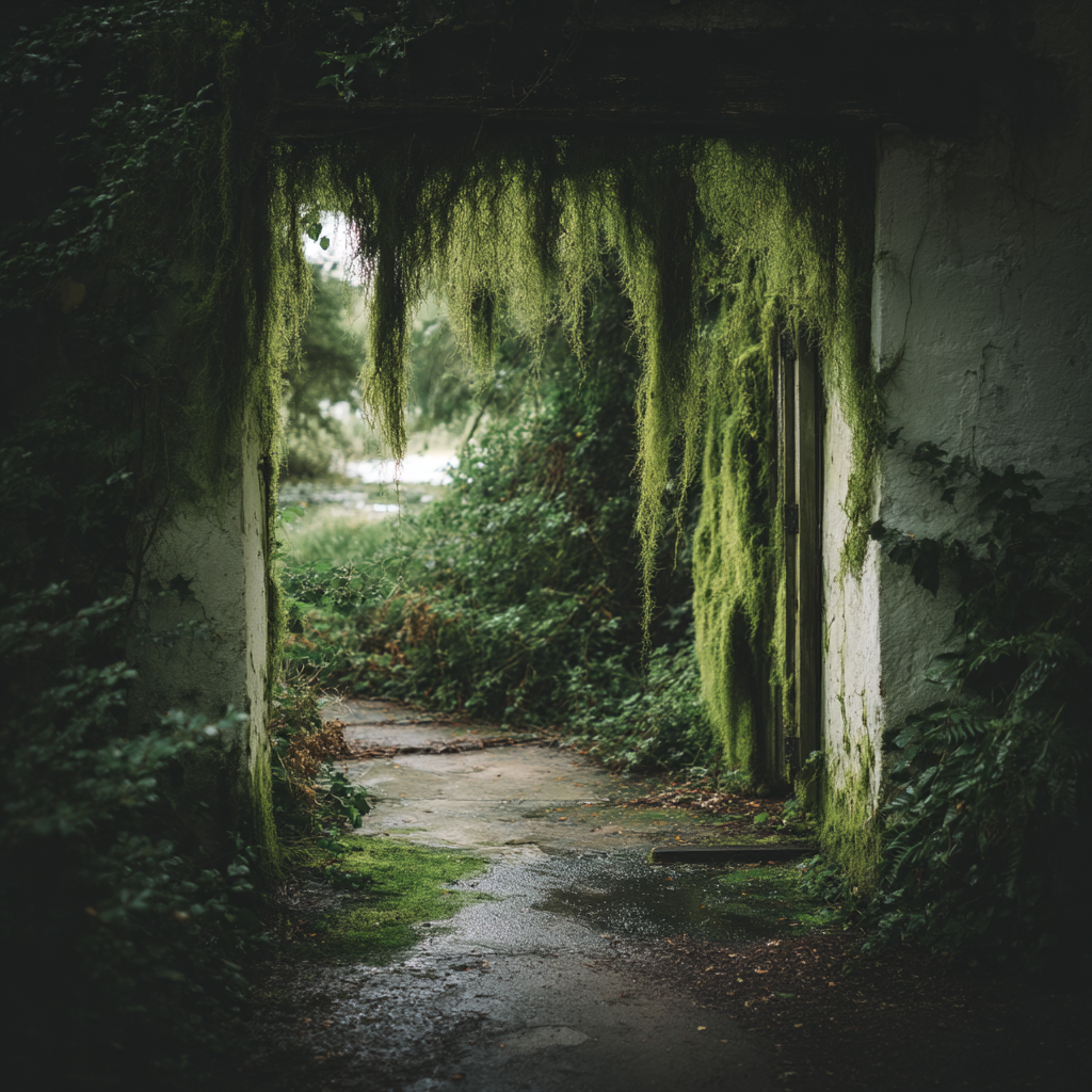 Naturliche Szene Gewächs Archway Grüne Area Tranquil Mysterious | Fotografie | Kunstgattungen