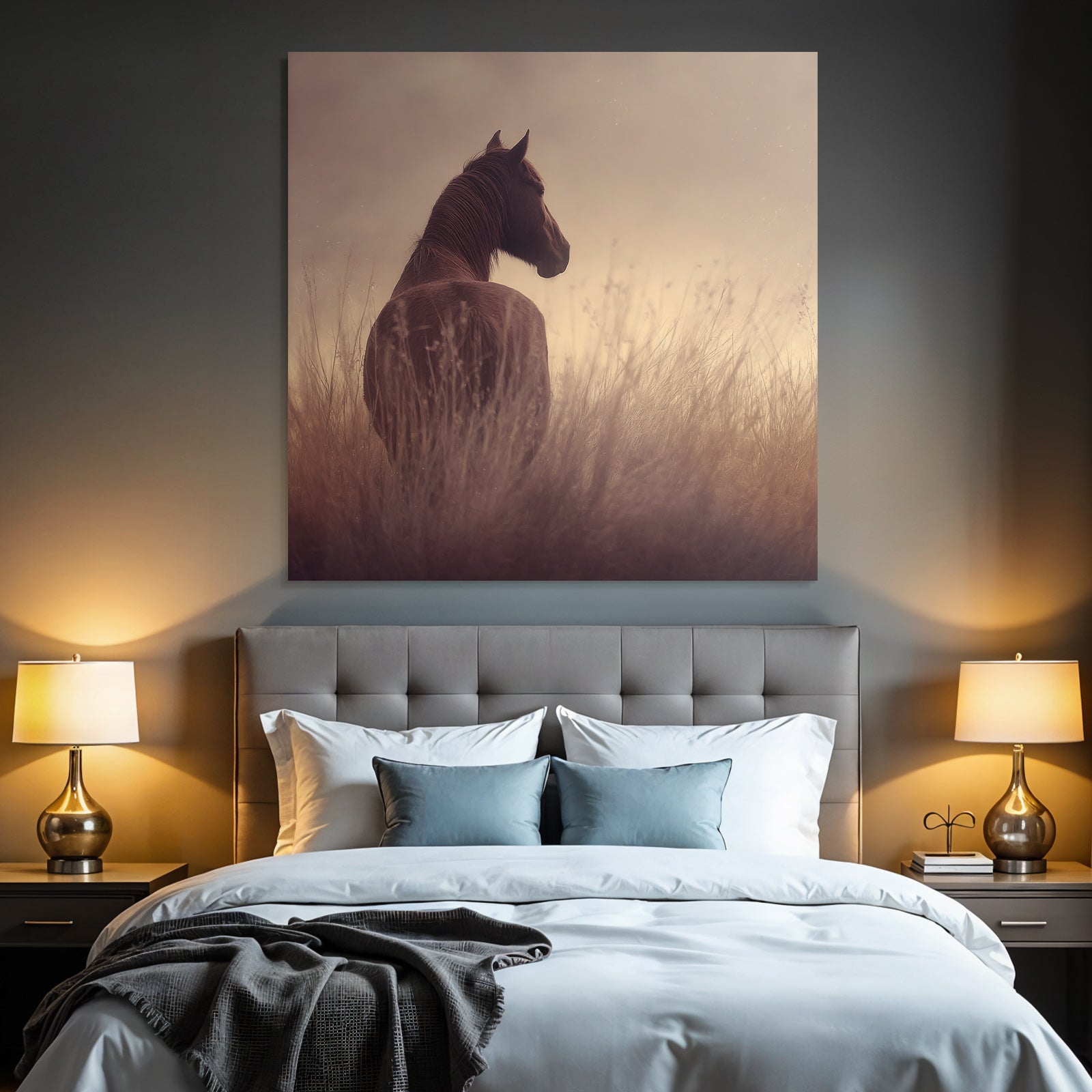 Pferd Feld Traum