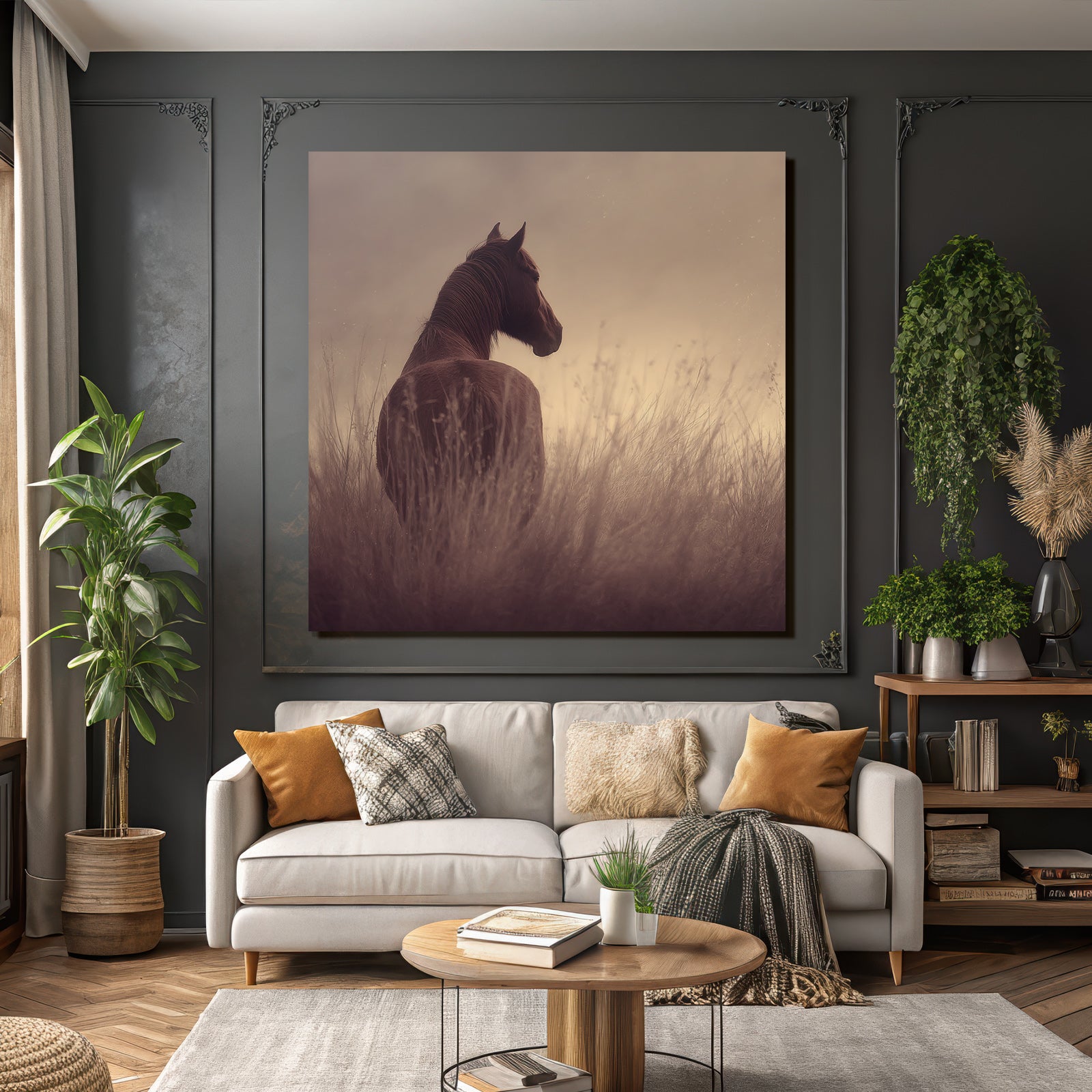 Pferd Feld Traum