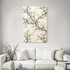 Botanisches Design Mit Dunklen Beeren Auf Hellem Hintergrund