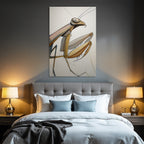 Gebet Mantis Kunstwerk Stilisiertes Design