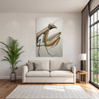 Gebet Mantis Kunstwerk Stilisiertes Design