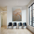 Ginkgo Blatt Kunstwerk Handgezeichnet