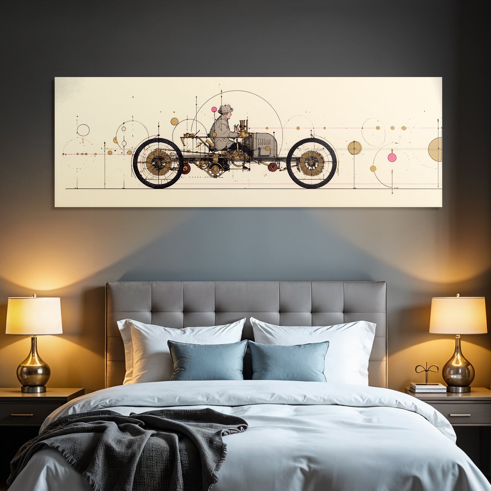 Frühzeitiger Automobil Innovationskunst