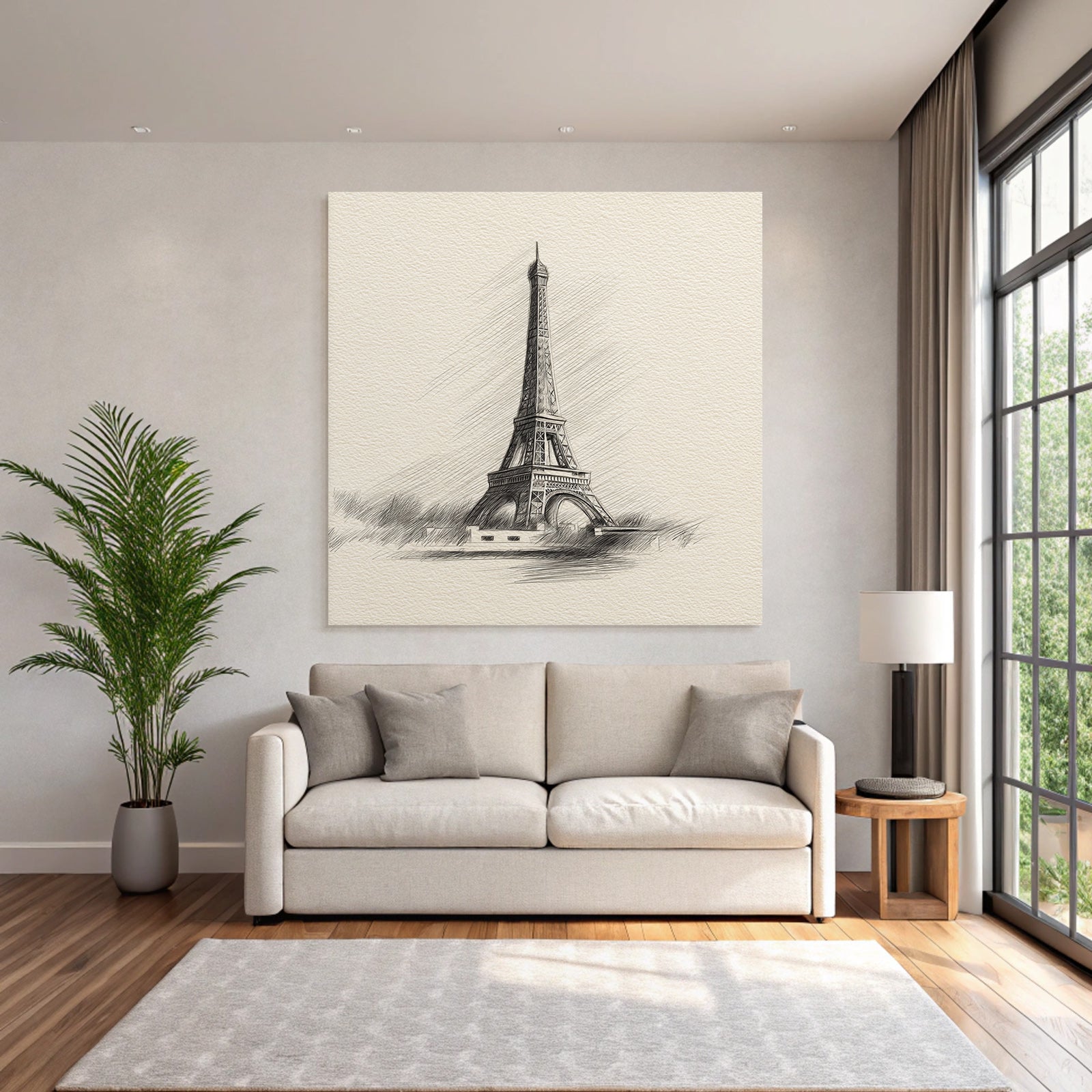 Eiffelturm Skizze Paris