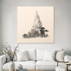 Intrikate Architektur In Mythischer Landschaft