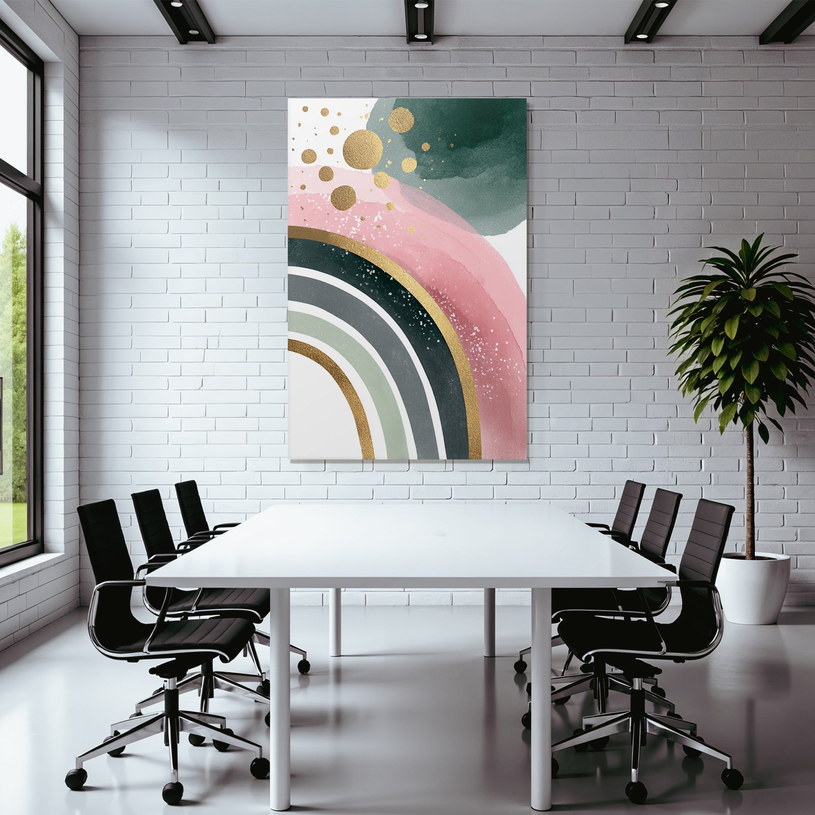 Abstracte Kunst Mit Weichen Farben Und Texturen