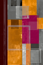 Abstrakte Geometrische Kunst Mit Bunten Farben | Kunstdrucke | Kunstgattungen
