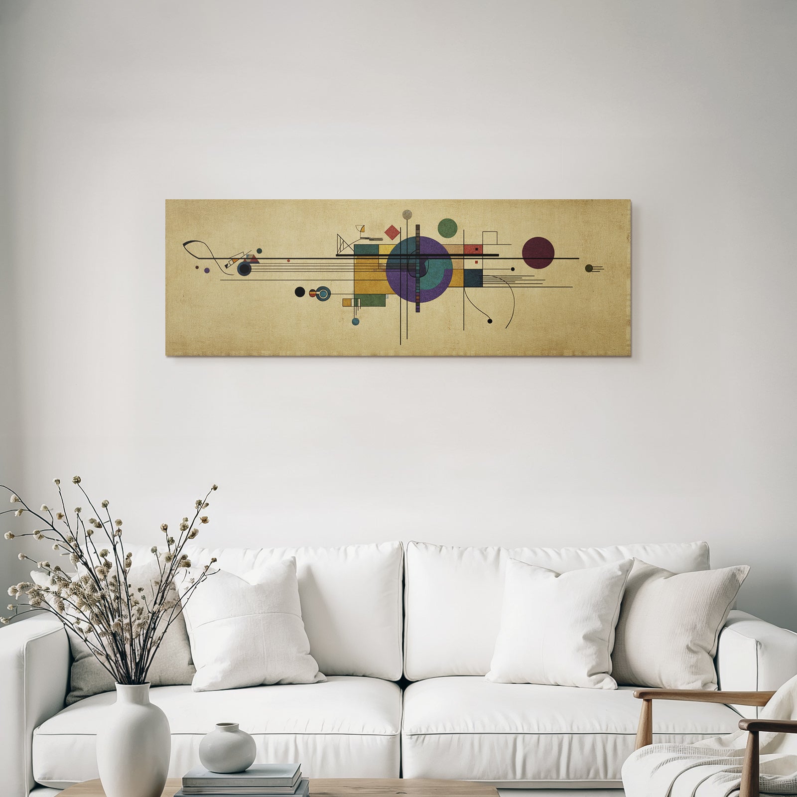Abstracte Kunst Geometrische Formen Bewegung Farben Texturierten Hintergrund