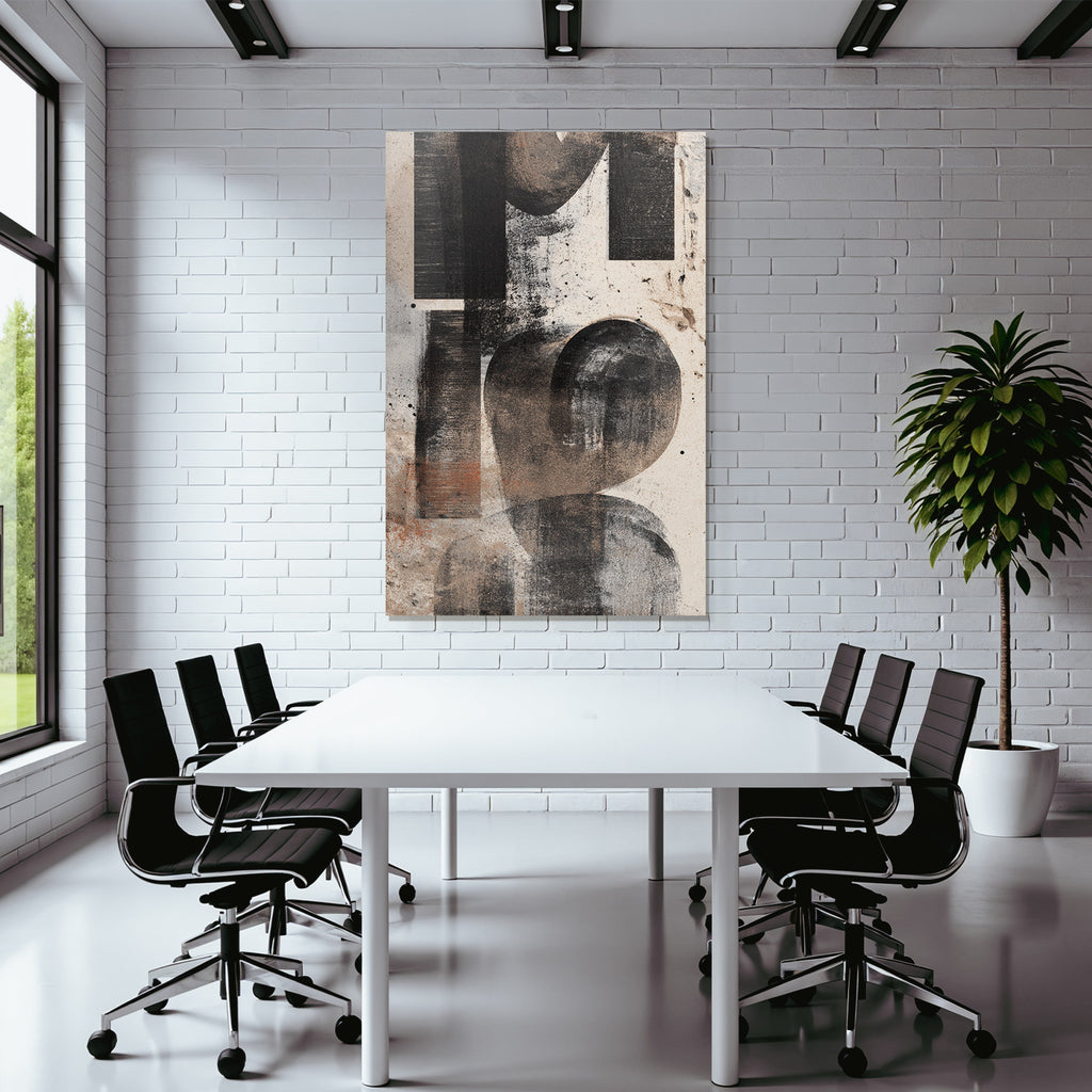 Abstract Artwork Geometric Shapes Modern Art