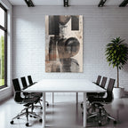 Abstract Artwork Geometric Shapes Modern Art