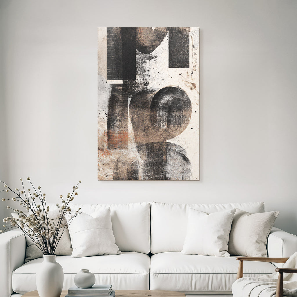 Abstract Artwork Geometric Shapes Modern Art