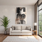 Abstract Artwork Geometric Shapes Modern Art