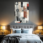Abstract Art Geometric Shapes Modern Themes Collage Style