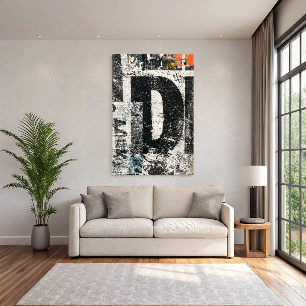 Abstract Art Superimposed Shapes and Colors