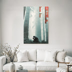 Figure in the Forest Reflection Theme