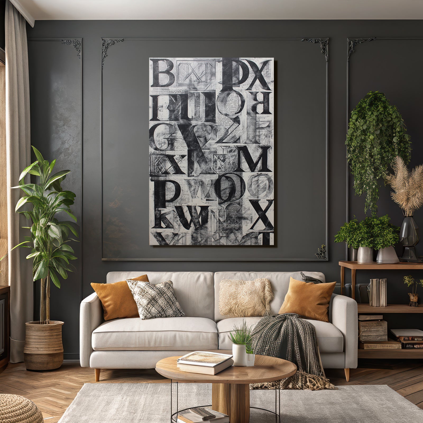 Composition with capital letters