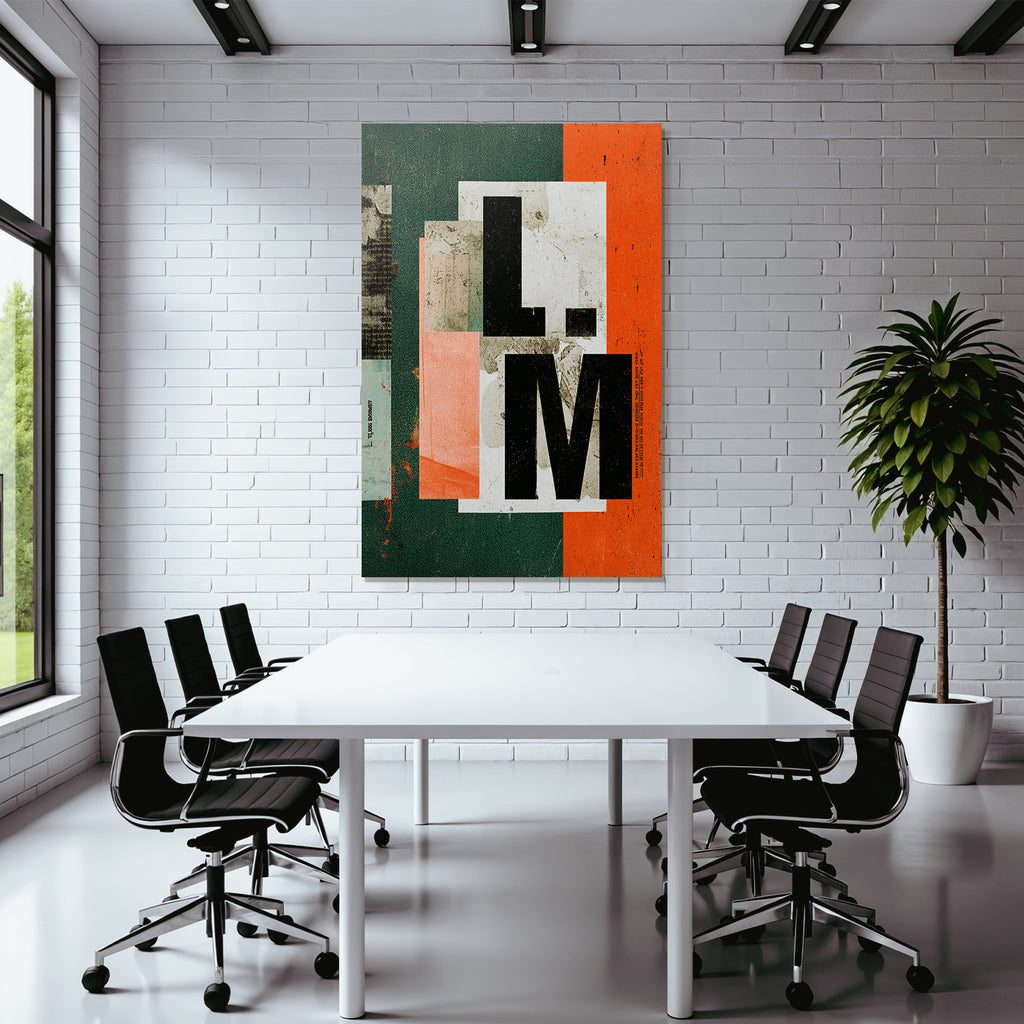 LM Graphic Design With Textures And Colors
