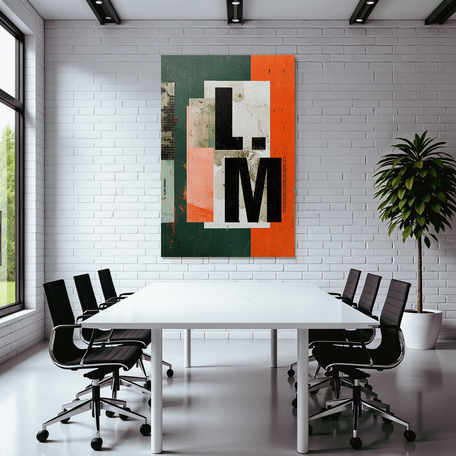 LM Graphic Design With Textures And Colors