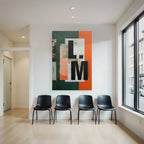 LM Graphic Design With Textures And Colors