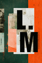 L M Grafikdesign Mit Texturen Und Farben | Typografische Kunst | Kunstgattungen