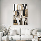 Liebe Collage Mit Texturen Und Mustern
