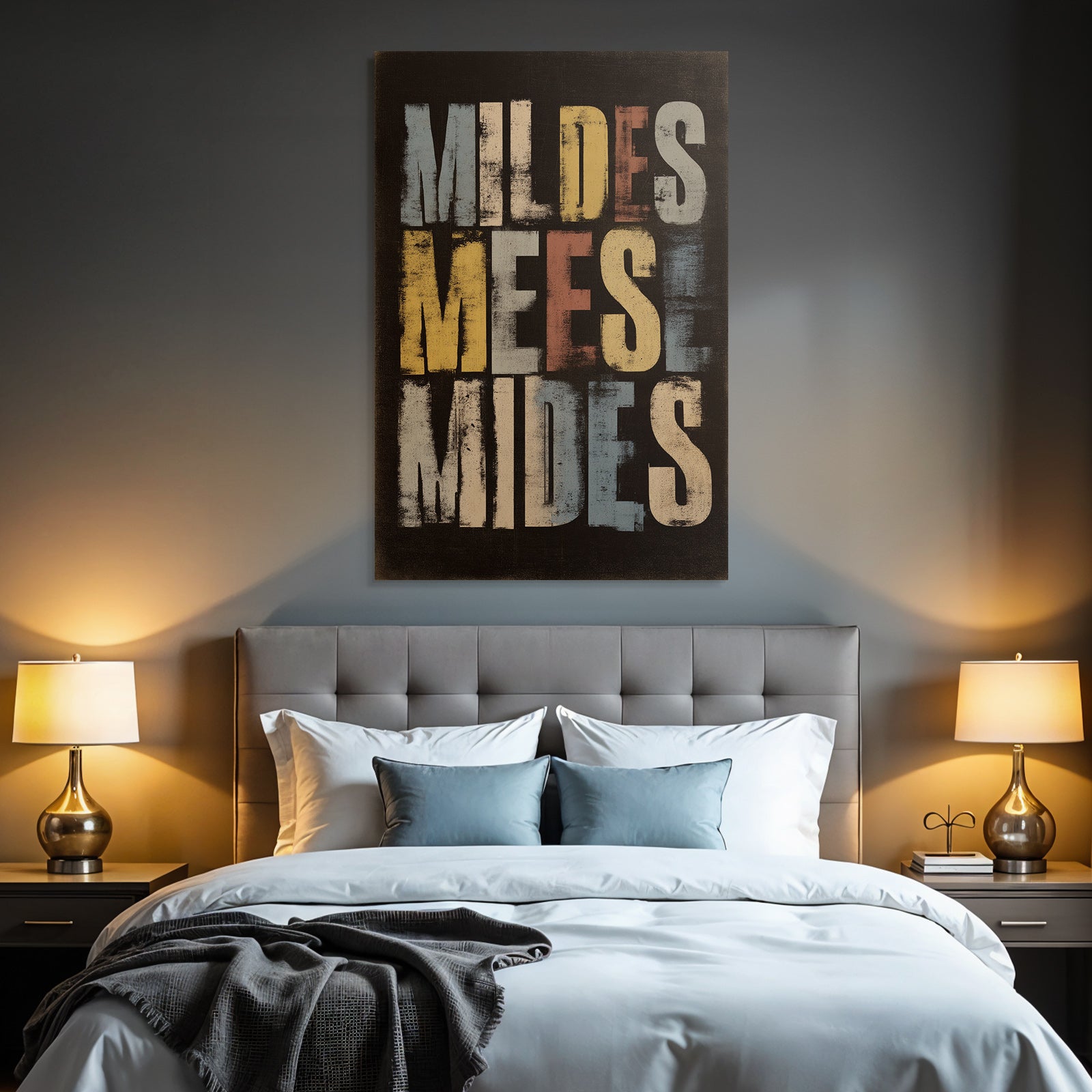 Mil Des Mees Mides Graphic Design Vintage Style