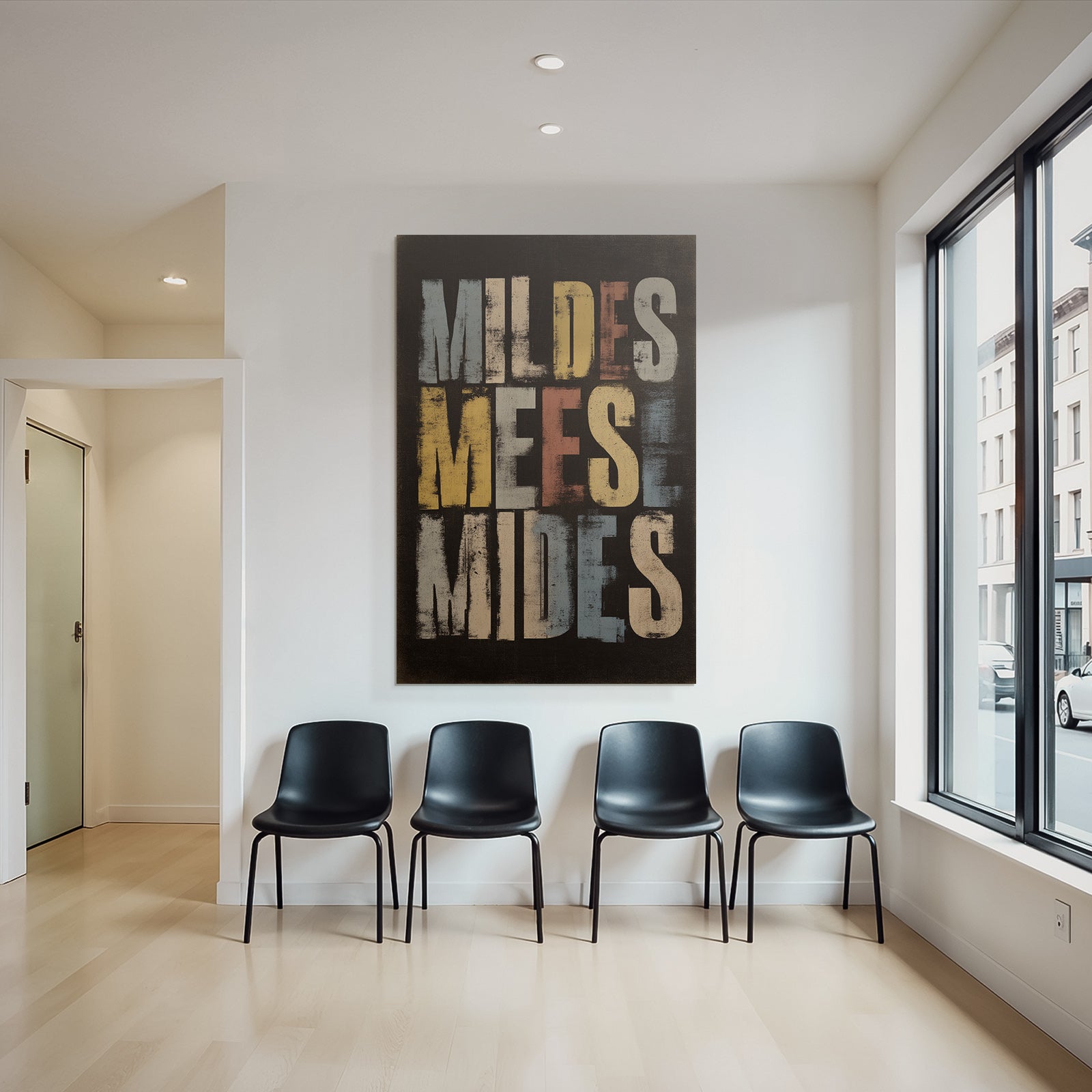 Mil Des Mees Mides Graphic Design Vintage Style