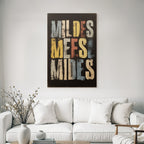 Mil Des Mees Mides Graphic Design Vintage Style