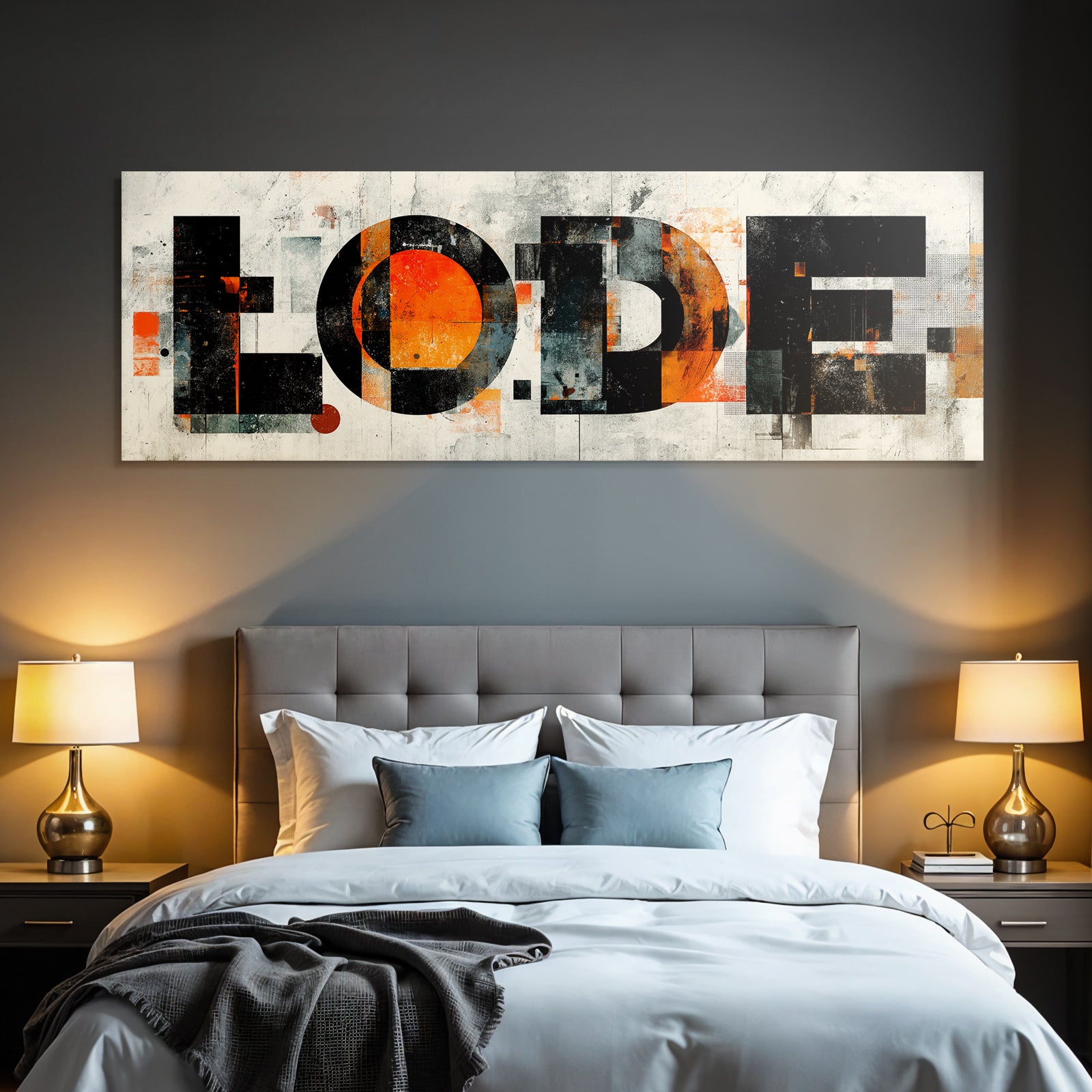 Lode Grafikdesign Modern Kunst Typografie