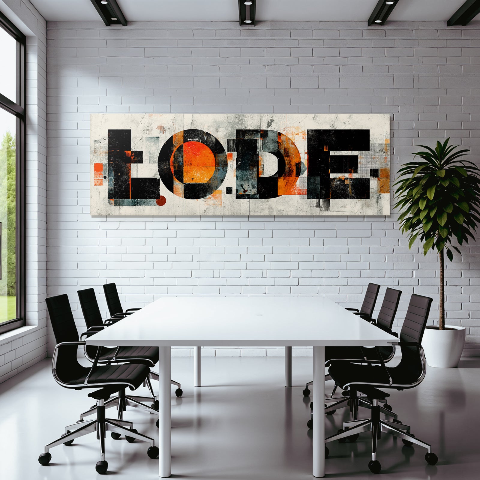 Lode Grafikdesign Modern Kunst Typografie