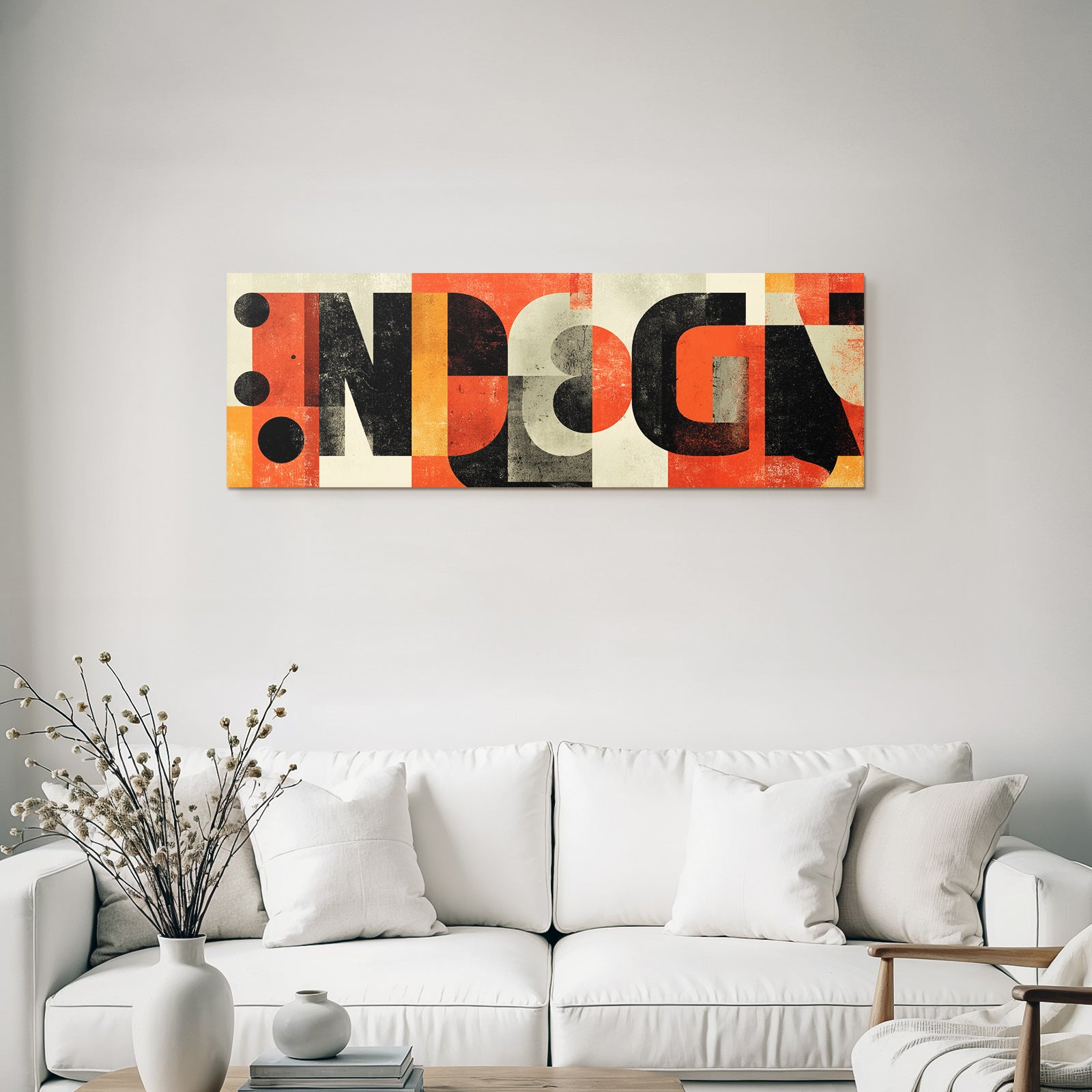 Abstract Graphic Design Bold Shapes And Colors