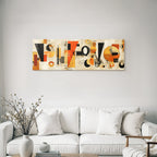 Abstract Art Geometric Shapes Color Texture