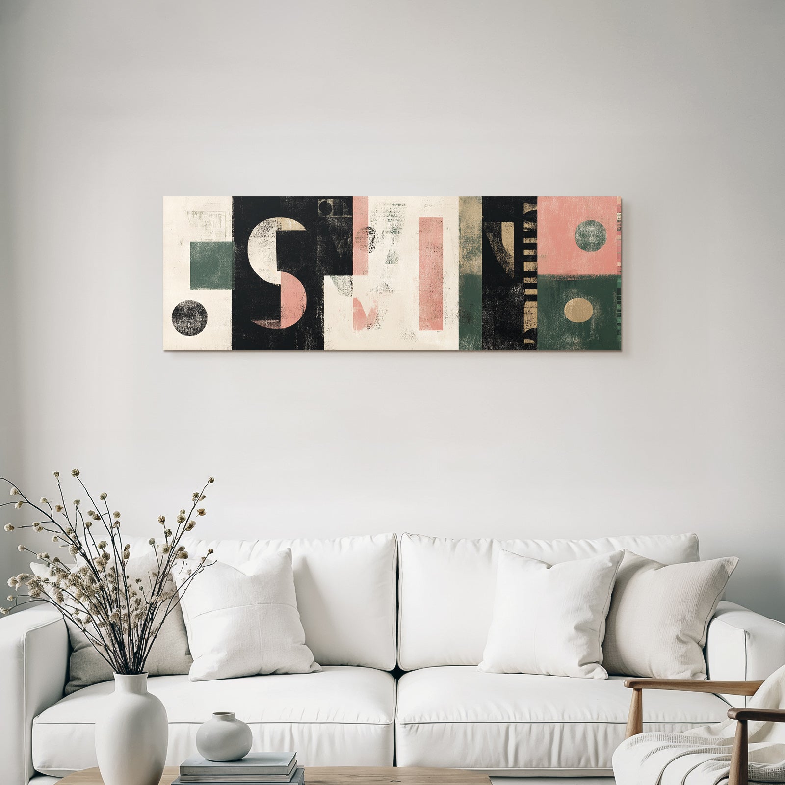 Abstraktes Design Geometrische Formen Moderne Kunst